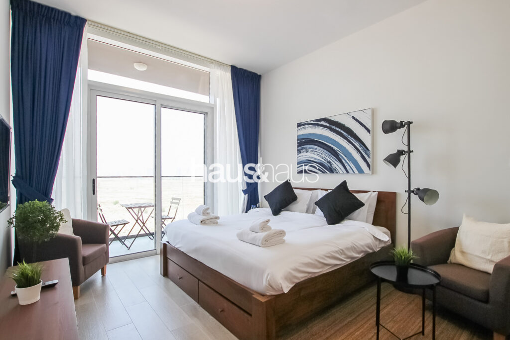 Modern Amenities | Huge Studio | Dubai Skyline view