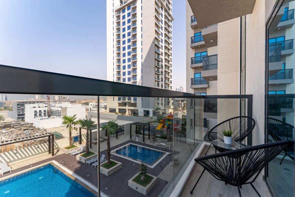 Pool View | Modern 1BR | Spacious