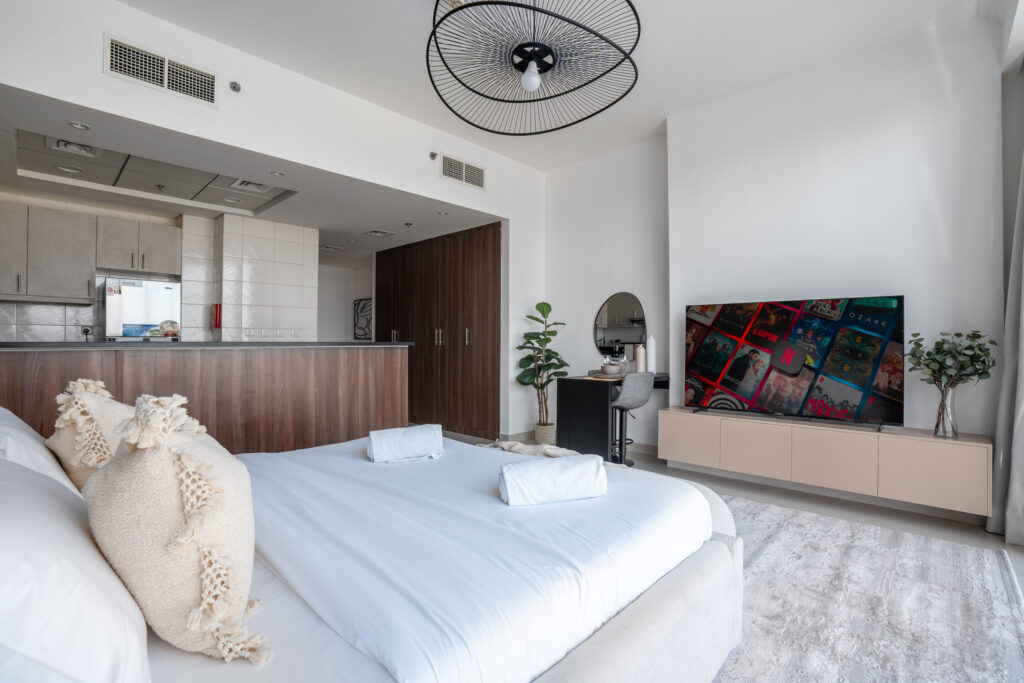 Spacious Studio | Modern and Elegant Furnishings