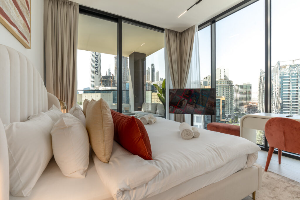 Lavish 2BR Retreat with Private Jacuzzi | Central