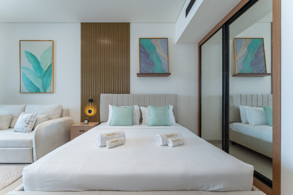 Stylish Studio with Private Jacuzzi | Sleeps 3