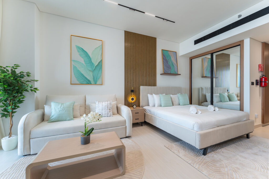 Stylish Studio with Private Jacuzzi | Sleeps 3