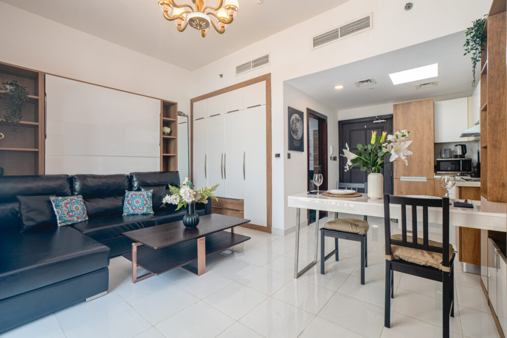 Modern Studio | Convertible Bed | Near Metro