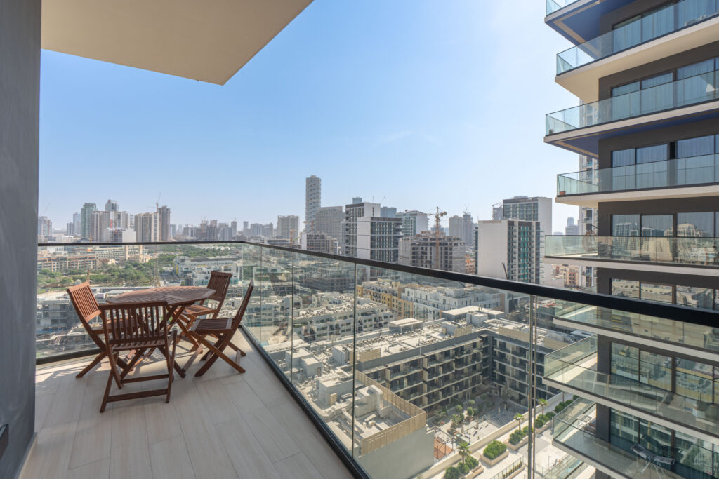 Large Balcony | Community Views | Modern 3BR