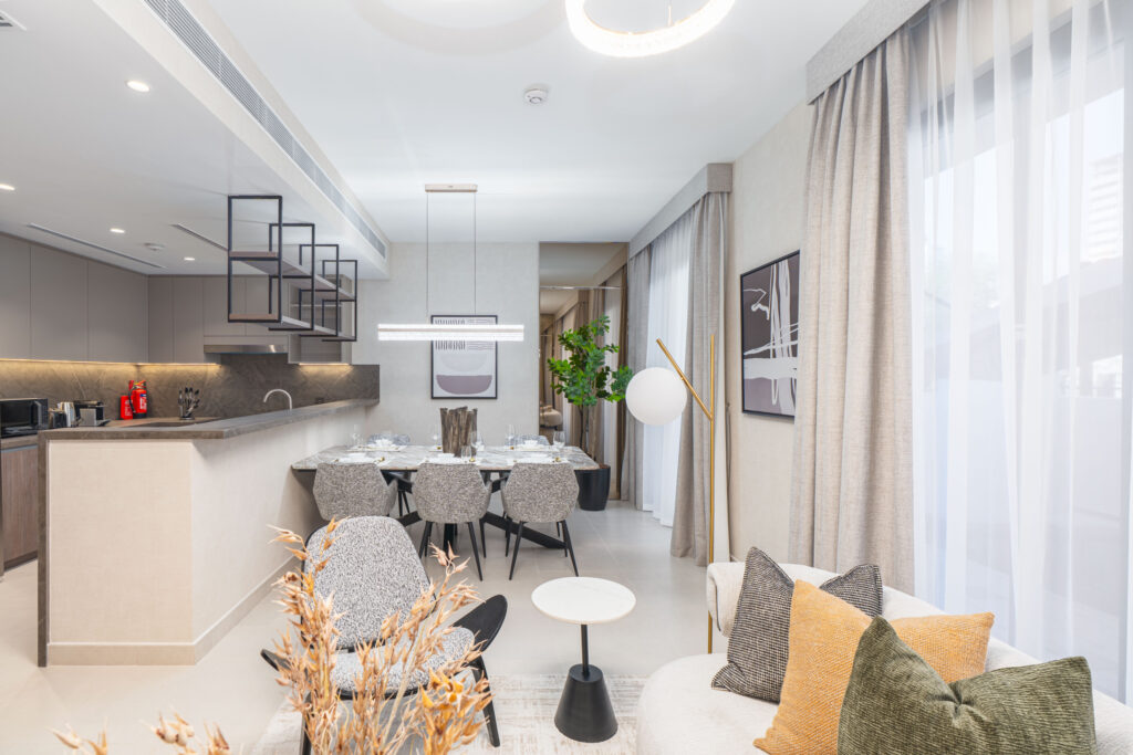 Newly Furnished 3BR + Maid’s | Modern Townhouse