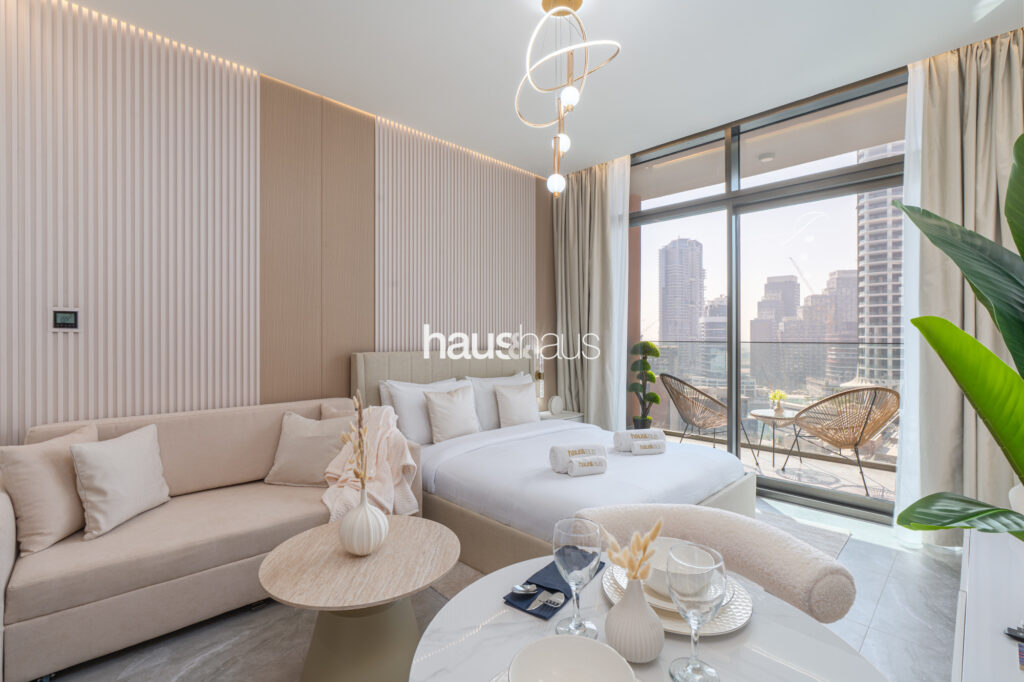 Elegant Canal-Facing Studio | Newly Furnished