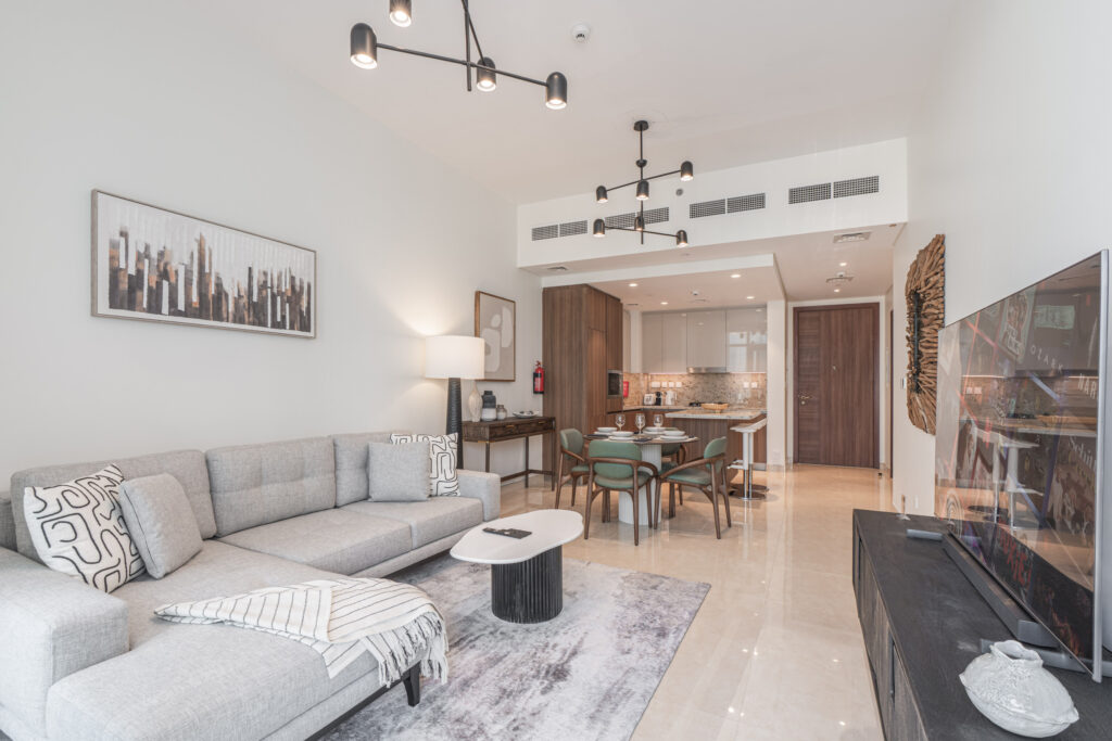 Burj Khalifa View | Modern 2BR | Downtown Living