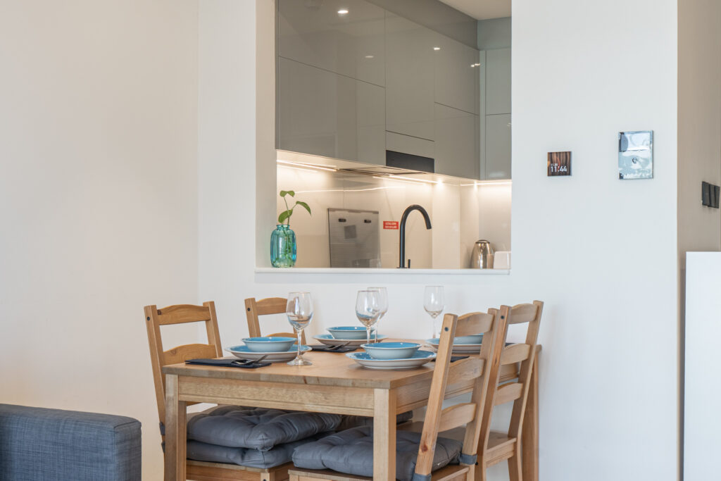 Upgraded kitchen | Al Jaddaf | One bedroom