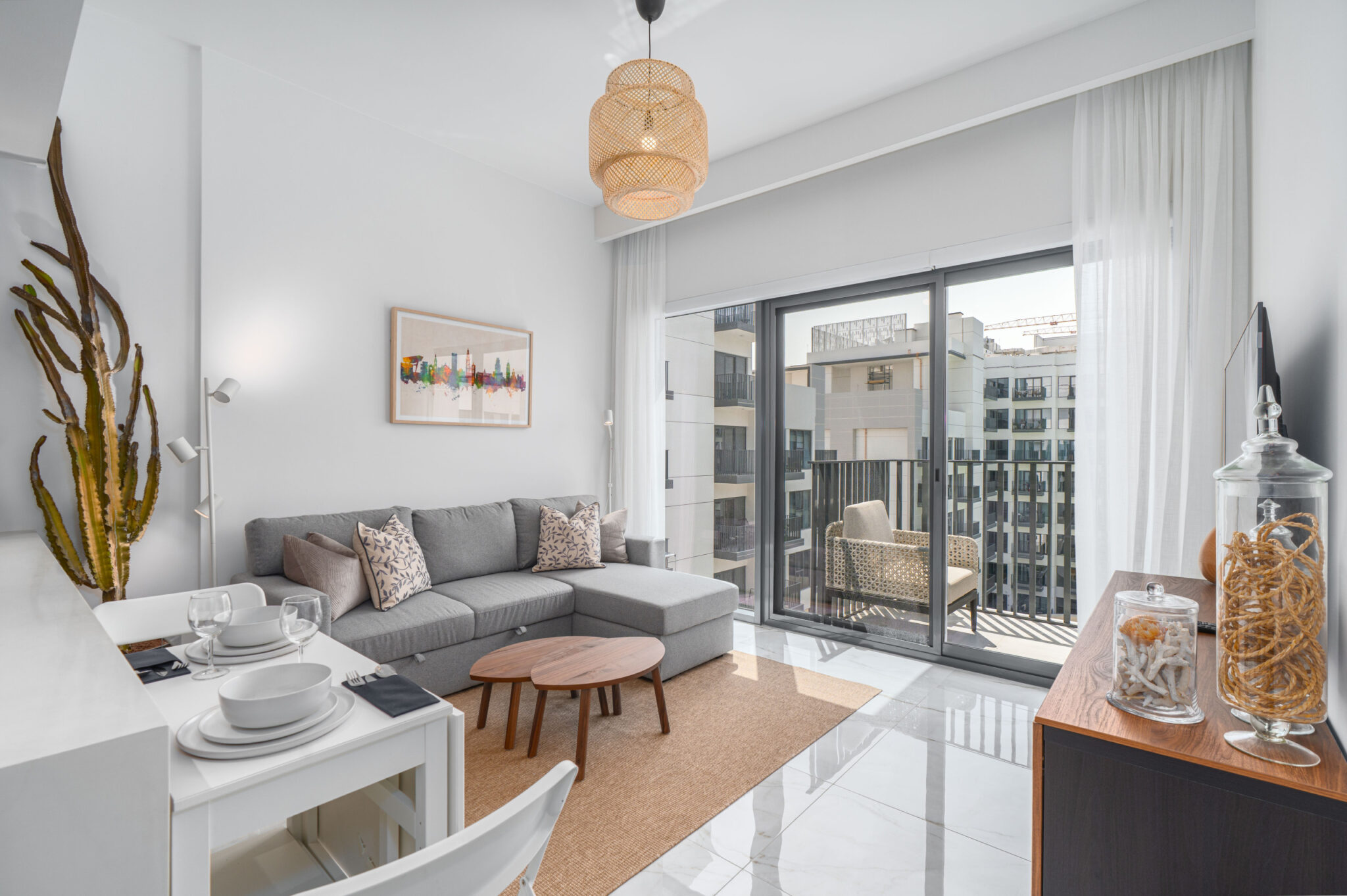 Fully Equipped 1BR | Cosy Living | Pool View