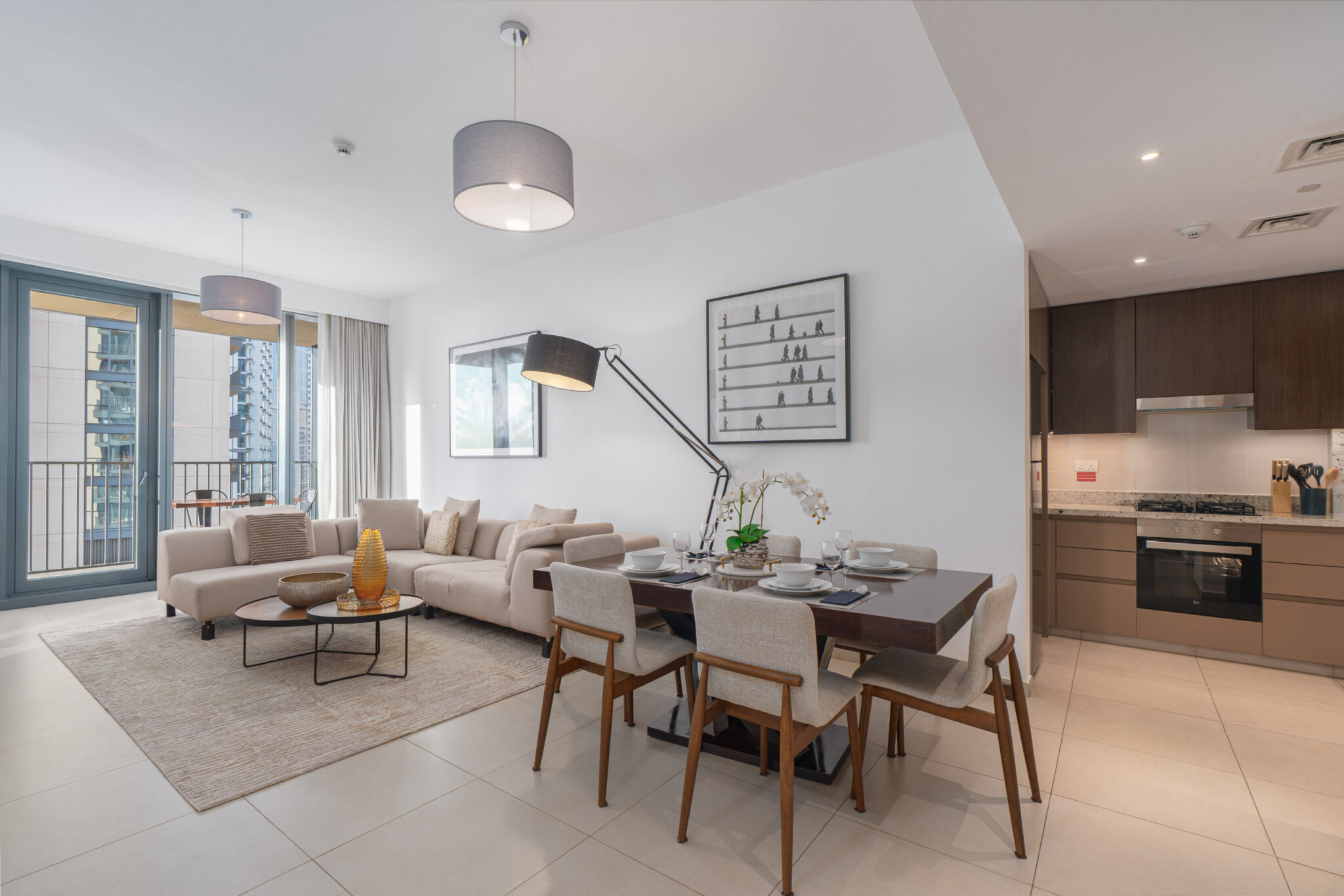 Bright & Spacious 2BR | Prime Downtown Location