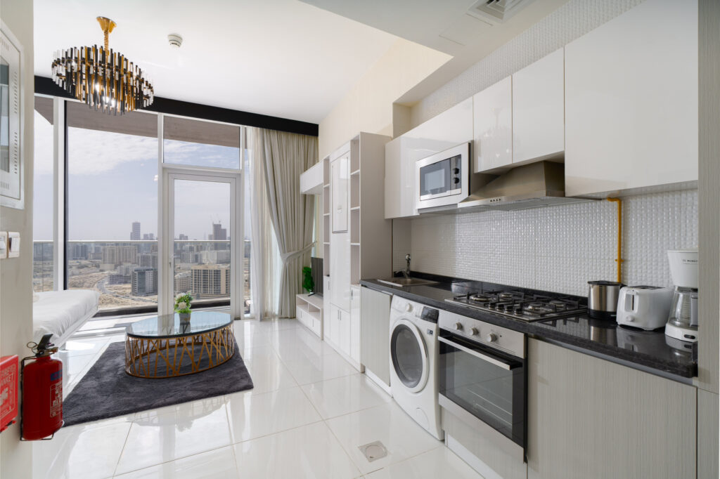 Cozy Studio Living | Motor City & Track Views