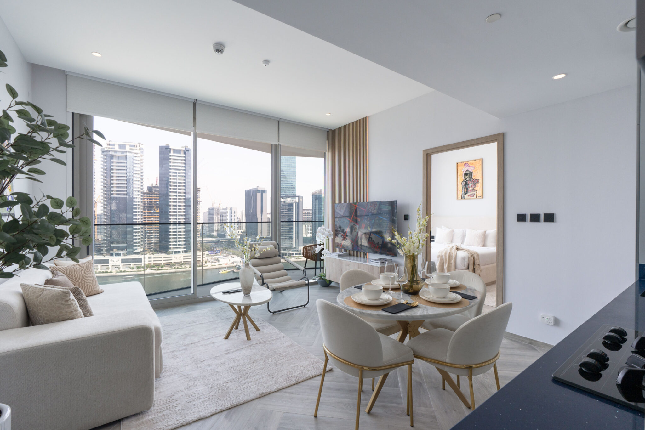 Sophisticated Waterfront Living | Canal View 1BR