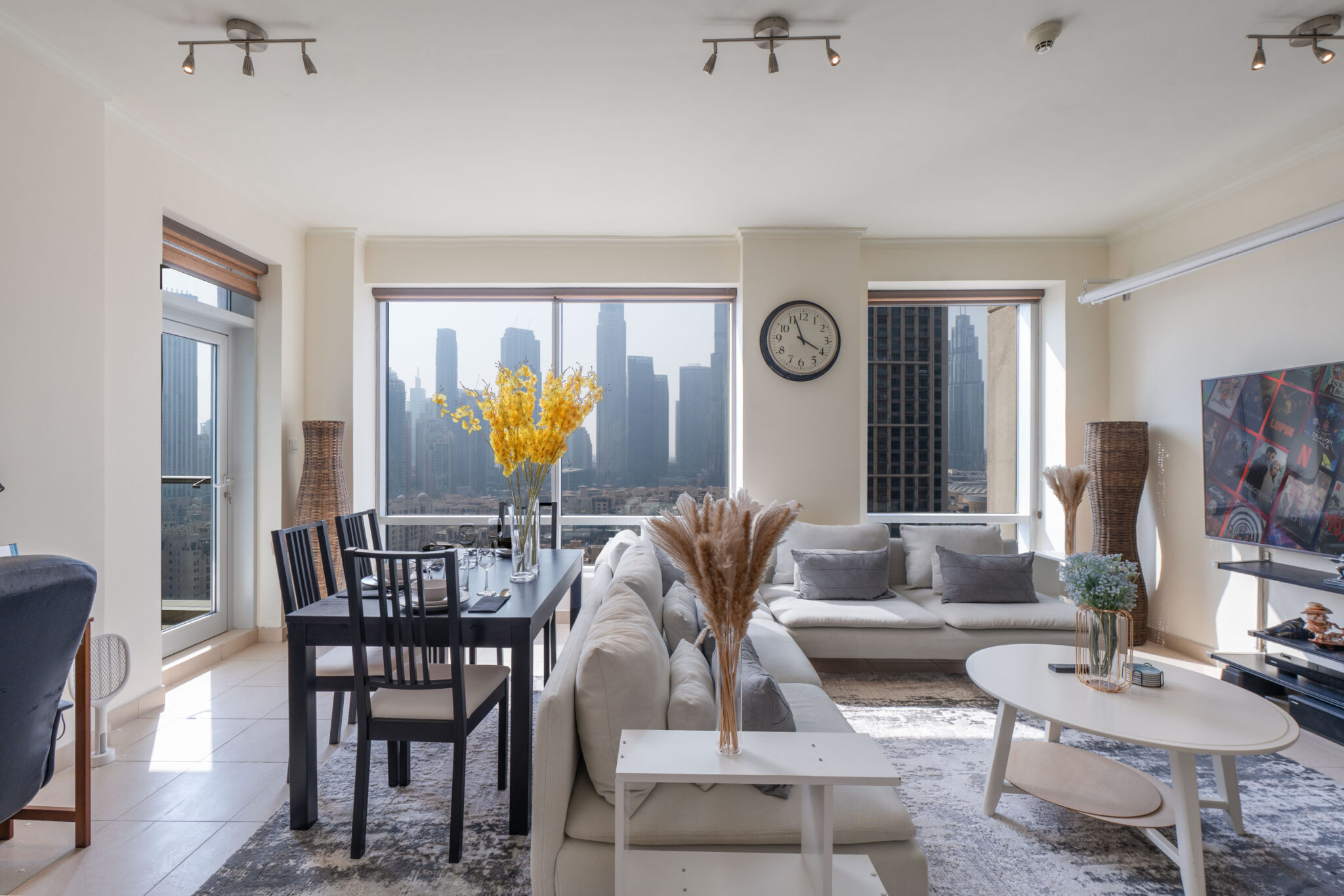 Burj Khalifa View | City Living | Fully Equipped